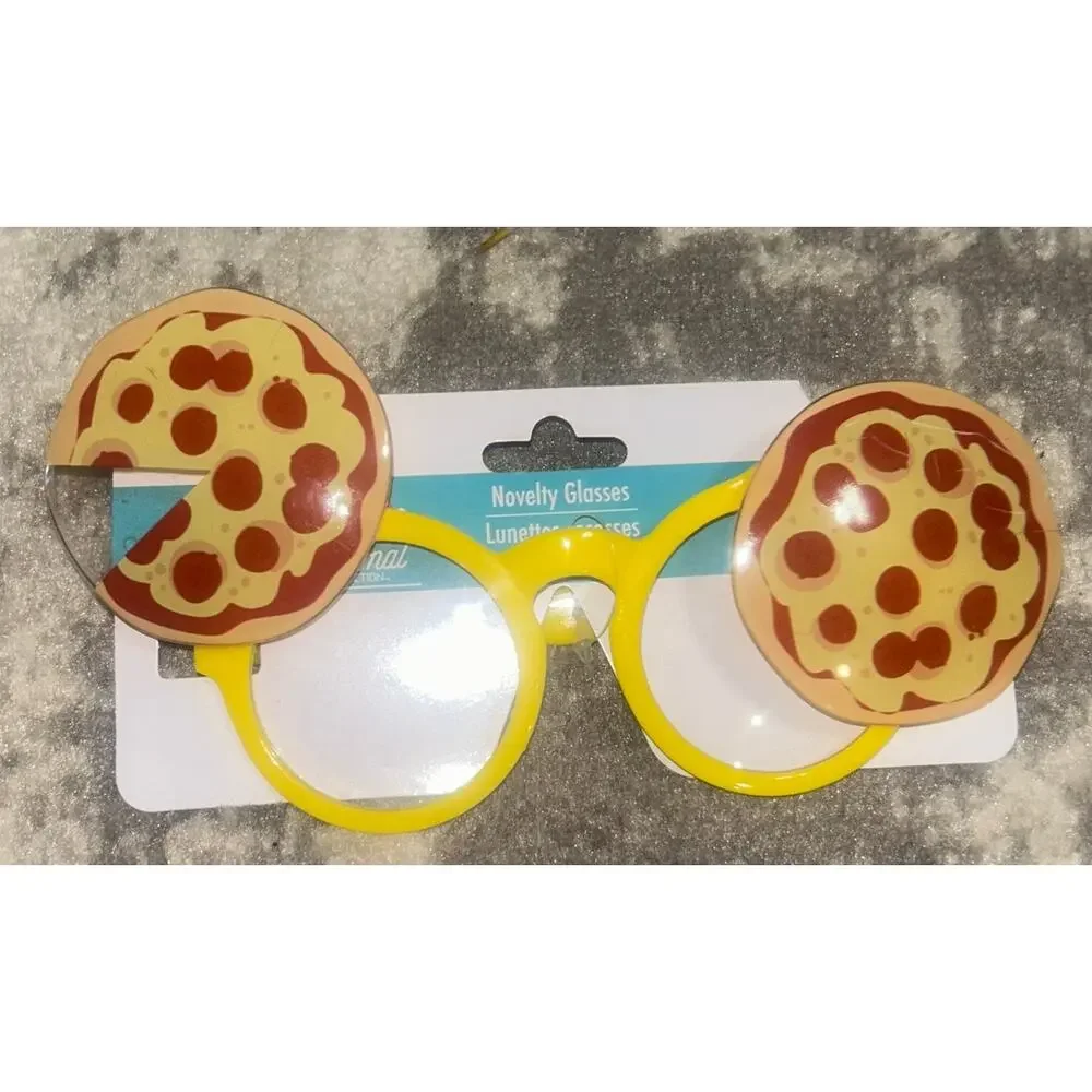 Greenbrier Novelty Pepperoni Pizza Party Glass OS (NEW)